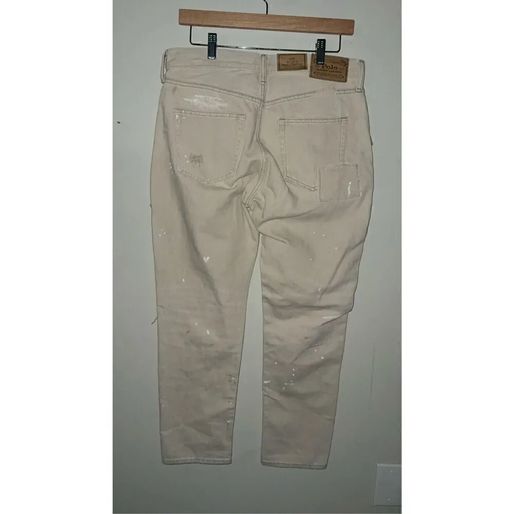 Polo Ralph Lauren “The Avery Boyfriend” patch Jeans